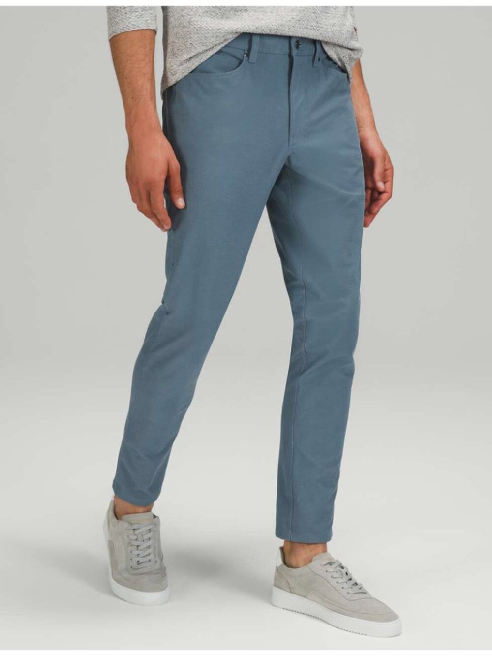 Lululemon ABC Pant Slim Utilitech Size 36x 32 in River Blue EUC